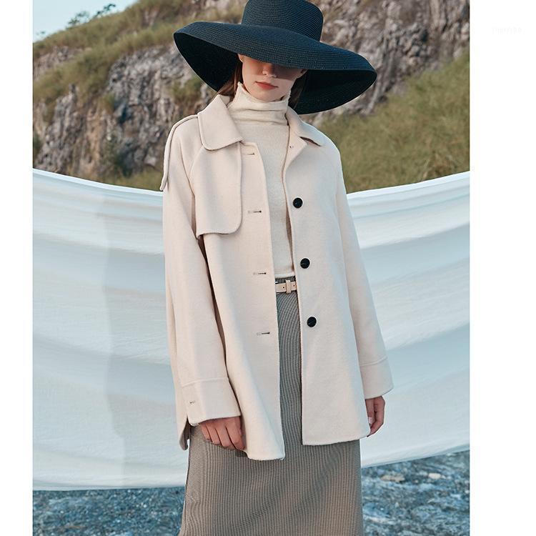 Women's Trench Coats Double-Sided Duffle Coat Winter Korean Lapel Single-Breasted Fashion All-match Cashmere Wholesale, Yellow
Women's Trench Coats Double-Sided Duffle Coat Winter Korean Lapel Single-Breasted Fashion All-match Cashmere Wholesale, Yellow
