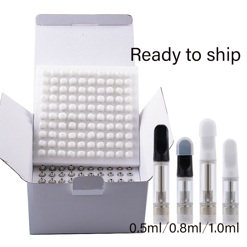 TH205 Atomizers Empty Vape Cartridges Foam Packaging 0.5ml 0.8ml 1ml Ceramic Glass Thick Oil Dab Pen Wax Vaporizer 510 Thread Carts Atomizer E Cigarette
TH205 Atomizers Empty Vape Cartridges Foam Packaging 0.5ml 0.8ml 1ml Ceramic Glass Thick Oil Dab Pen Wax Vaporizer 510 Thread Carts Atomizer E Cigarette