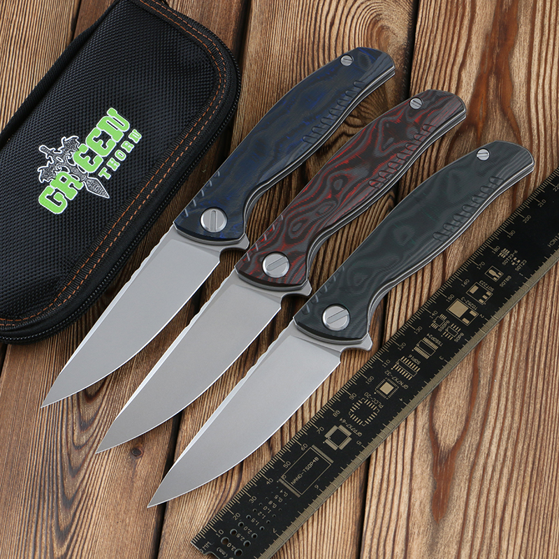 Green thorn folding knife f3ns carbon fiber + TC4 titanium handle K110 blade outdoor camping and hunting fruit practical EDC tool
Green thorn folding knife f3ns carbon fiber + TC4 titanium handle K110 blade outdoor camping and hunting fruit practical EDC tool