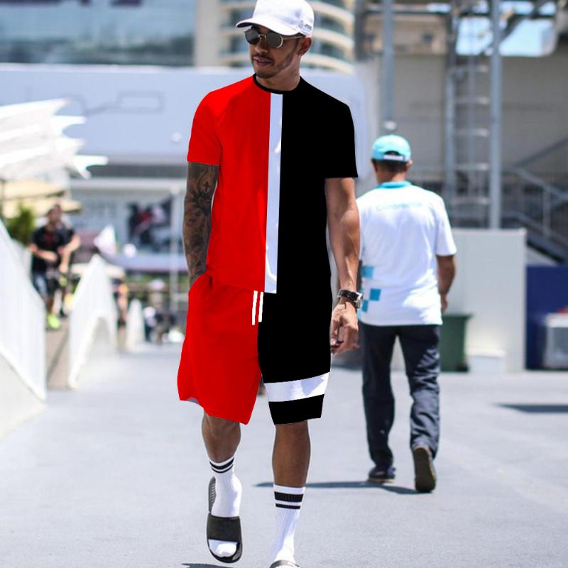 Men's Tracksuits Fashion Men Sets 3D Print O-Neck Summer Man Outfit Tshirt Suit Short Sleeve Tracksuit Male Clothes Vintage Two Piece Sportw, Tx-041119
Men's Tracksuits Fashion Men Sets 3D Print O-Neck Summer Man Outfit Tshirt Suit Short Sleeve Tracksuit Male Clothes Vintage Two Piece Sportw, Tx-041119