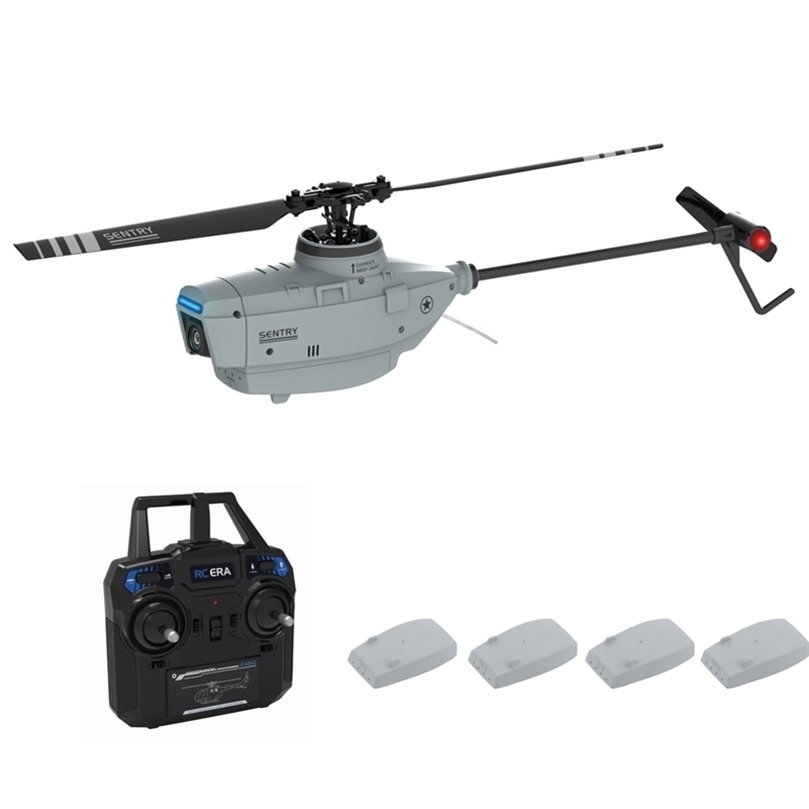 Professional C127 2.4GHz RC Drone 720P Camera 6-Axis Wifi RC Helicopter 6G With Wide Angle Camera Single Paddle Without Ailerons 220509, C127 total 1 battery
Professional C127 2.4GHz RC Drone 720P Camera 6-Axis Wifi RC Helicopter 6G With Wide Angle Camera Single Paddle Without Ailerons 220509, C127 total 1 battery