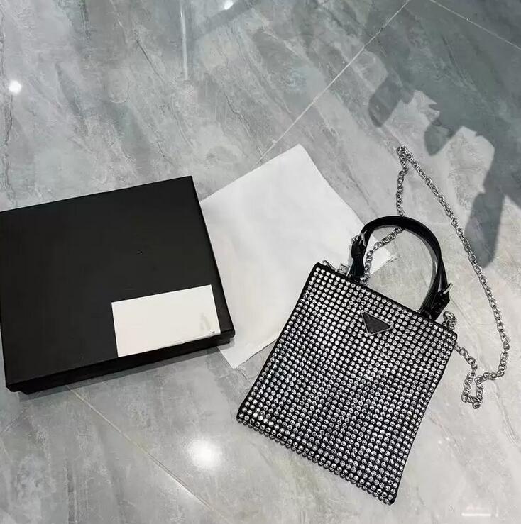 Designer Crystal Shoulder Bag Women's Fashion Handbag Luxury Brand Chain Cross Body Women Fully-Jewelled Handbags Purse Wallet, Black
Designer Crystal Shoulder Bag Women's Fashion Handbag Luxury Brand Chain Cross Body Women Fully-Jewelled Handbags Purse Wallet, Black