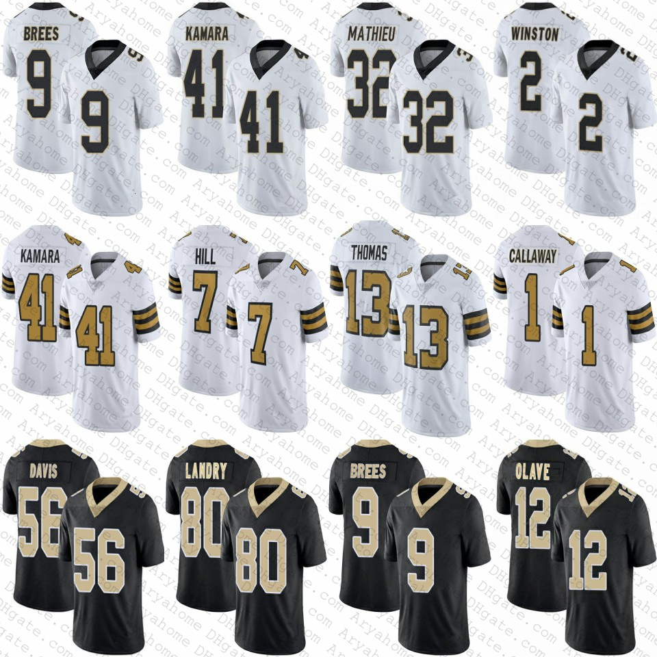 9 Drew Brees 2 Jameis Winston Alvin Kamara Football Jerseys Chris Olave Taysom Hill Michael Thomas New Lattimore Orleanses Saint Demario Davis Landry Tyrann Mathieu, Shown
9 Drew Brees 2 Jameis Winston Alvin Kamara Football Jerseys Chris Olave Taysom Hill Michael Thomas New Lattimore Orleanses Saint Demario Davis Landry Tyrann Mathieu, Shown