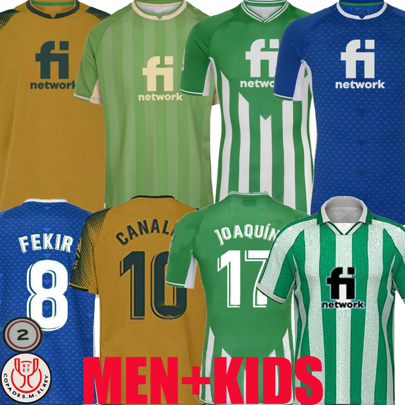 21 22 real Betis soccer Jerseys JOAQUIN B.Iglesias camiseta de fútbol Juanmi CANALES Fekir 2021 2022 special-edition football shirts copa DEL rey FINAL MEN KIDS KIT TOPS, Away
21 22 real Betis soccer Jerseys JOAQUIN B.Iglesias camiseta de fútbol Juanmi CANALES Fekir 2021 2022 special-edition football shirts copa DEL rey FINAL MEN KIDS KIT TOPS, Away