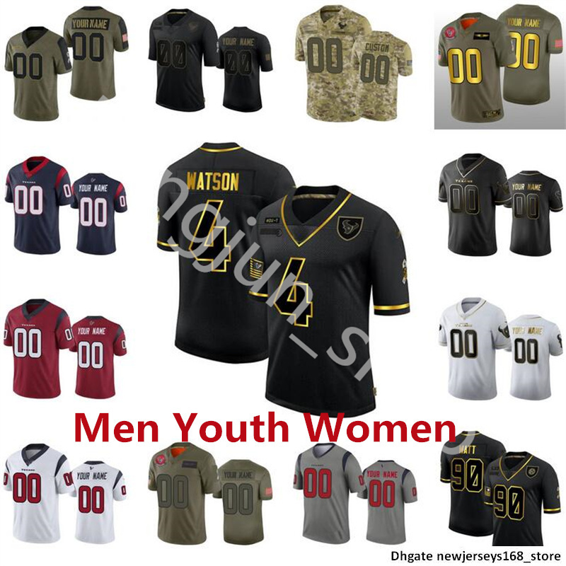 2022 Houston Men Women Youth Texan Stitched Football 4 Deshaun Watson 99 T.J. Watt 5 Tyrod Taylor Davis 10 Mills Custom''NFL''jerseys Size S-4XL
2022 Houston Men Women Youth Texan Stitched Football 4 Deshaun Watson 99 T.J. Watt 5 Tyrod Taylor Davis 10 Mills Custom''NFL''jerseys Size S-4XL