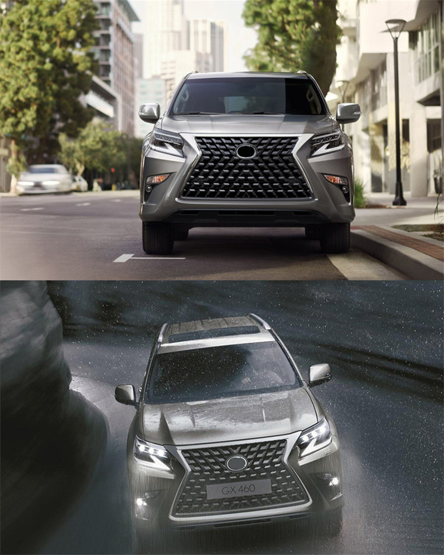 Auto Styling LED Lights For Lexus GX400 2014-20 20 GX460 High Beam Daytime Running Headlights Dynaimic Turn Signal Light