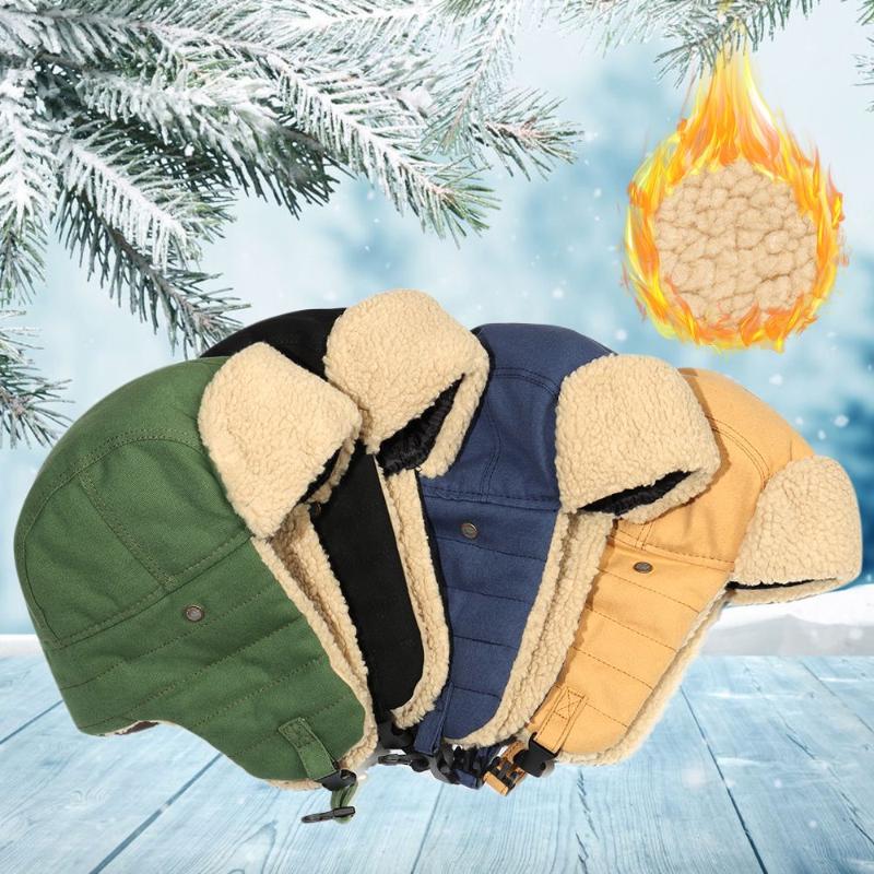 Berets Fashion Women Men Trapper Bomber Hats Russian Ushanka Warm Winter Fur Earflap Ski Hat Snow Caps Bonnet, Black
Berets Fashion Women Men Trapper Bomber Hats Russian Ushanka Warm Winter Fur Earflap Ski Hat Snow Caps Bonnet, Black