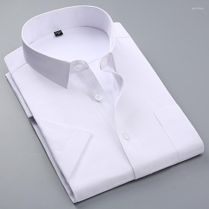 Men's Dress Shirts Summer Men's Short-sleeve White Basic Shirt With Single Chest Pocket Standard-fit Business Formal Solid/twill/plainMe, Dx1007 to 3
Men's Dress Shirts Summer Men's Short-sleeve White Basic Shirt With Single Chest Pocket Standard-fit Business Formal Solid/twill/plainMe, Dx1007 to 3