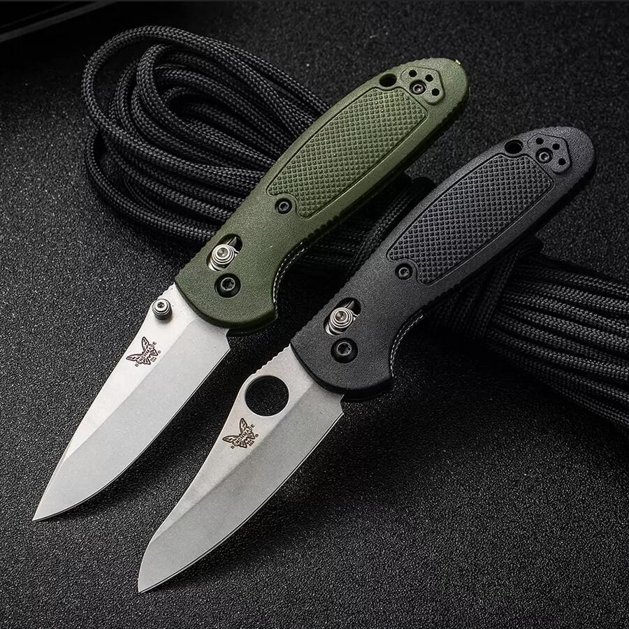 Benchmade Mini BM 555/556 AXIS Folding knife 154CM Blade nylon handle Outdoor Camping Pocket Knives BM555 bm556 BM940 BM555-1 BM810 BM42 knifes
Benchmade Mini BM 555/556 AXIS Folding knife 154CM Blade nylon handle Outdoor Camping Pocket Knives BM555 bm556 BM940 BM555-1 BM810 BM42 knifes