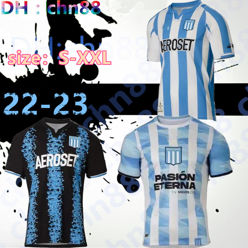 22 23 Racing Club de Avellaneda Home Soccer Jerseys 2022 2023 Away CHURRY ROJAS LISANDRO SOLARI shirt FERTOLI CVITANICH MIRANDA Football uniform, 22-23 home
22 23 Racing Club de Avellaneda Home Soccer Jerseys 2022 2023 Away CHURRY ROJAS LISANDRO SOLARI shirt FERTOLI CVITANICH MIRANDA Football uniform, 22-23 home