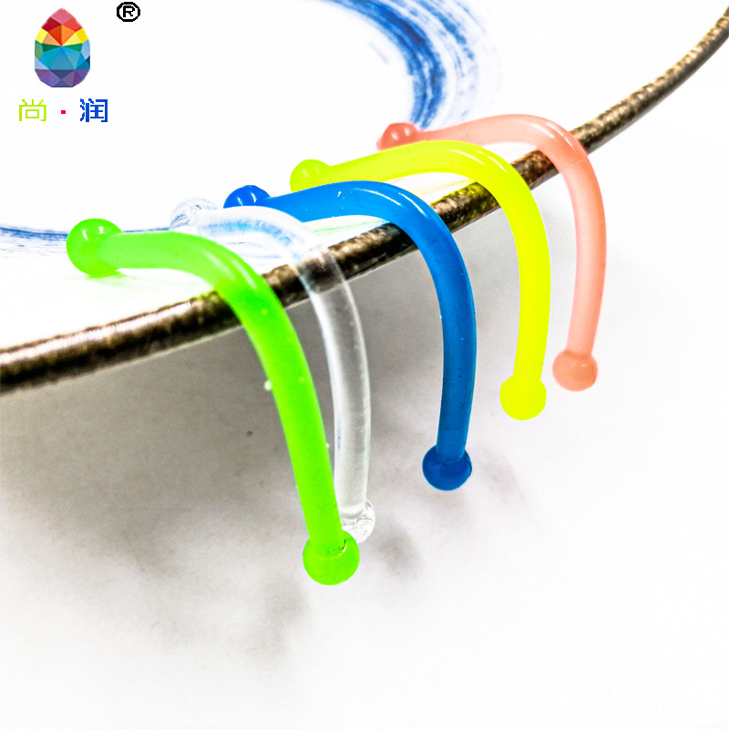 Fidget Toys Popular TPR Swing Stick Lalalale Decompression Toys Mini Fun Children's Small Toy Wholesale