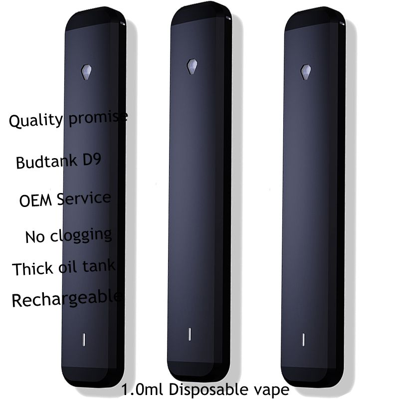 Quality Promise 1.0ml Disposable Vape Pen Cigarettes USA STOCK D9 Empty Vaporizer Pods Devices 280mah Rechargeable Battery Thick Oil Tank 50pcs/case
Quality Promise 1.0ml Disposable Vape Pen Cigarettes USA STOCK D9 Empty Vaporizer Pods Devices 280mah Rechargeable Battery Thick Oil Tank 50pcs/case