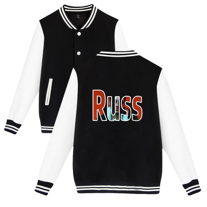 Men's Jackets Russ Baseball Jacket Print Oversized Top Clothing Fashion Style Personalization Streetwear Casual ClothesMen's, Black
Men's Jackets Russ Baseball Jacket Print Oversized Top Clothing Fashion Style Personalization Streetwear Casual ClothesMen's, Black