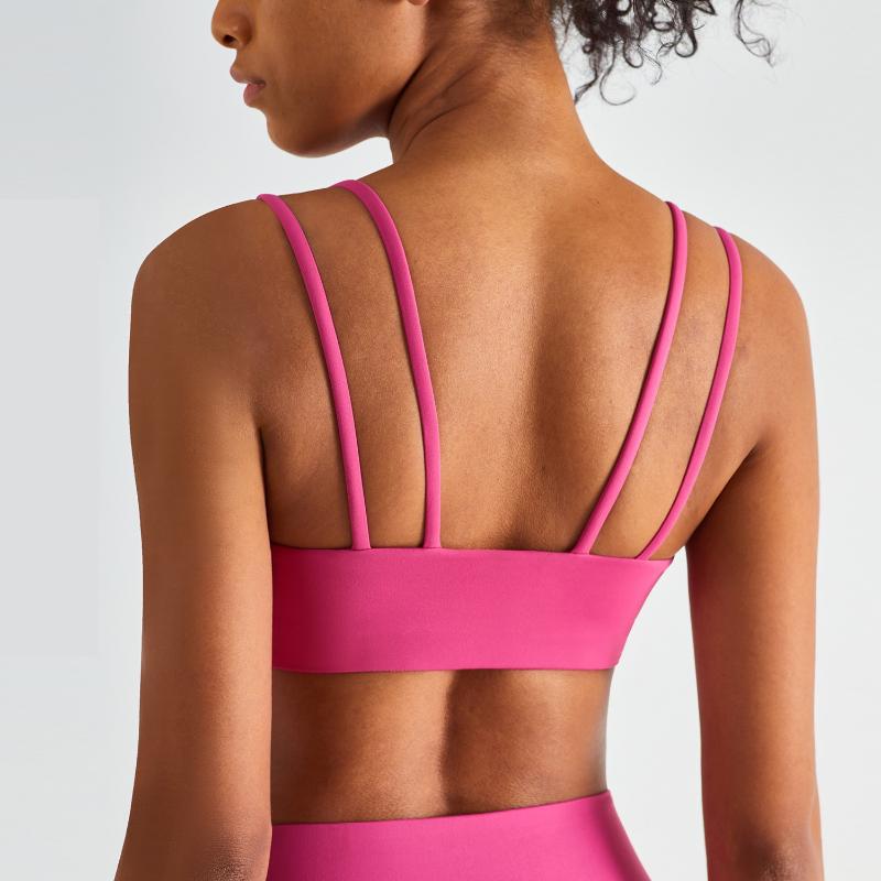 Yoga Outfit Sexy Fitness Bra Tight Women Push Up Female Gym Sports Top Vest Lightweight Soft Fake Two Piece Double Sling With Chest PadYoga, Black
Yoga Outfit Sexy Fitness Bra Tight Women Push Up Female Gym Sports Top Vest Lightweight Soft Fake Two Piece Double Sling With Chest PadYoga, Black