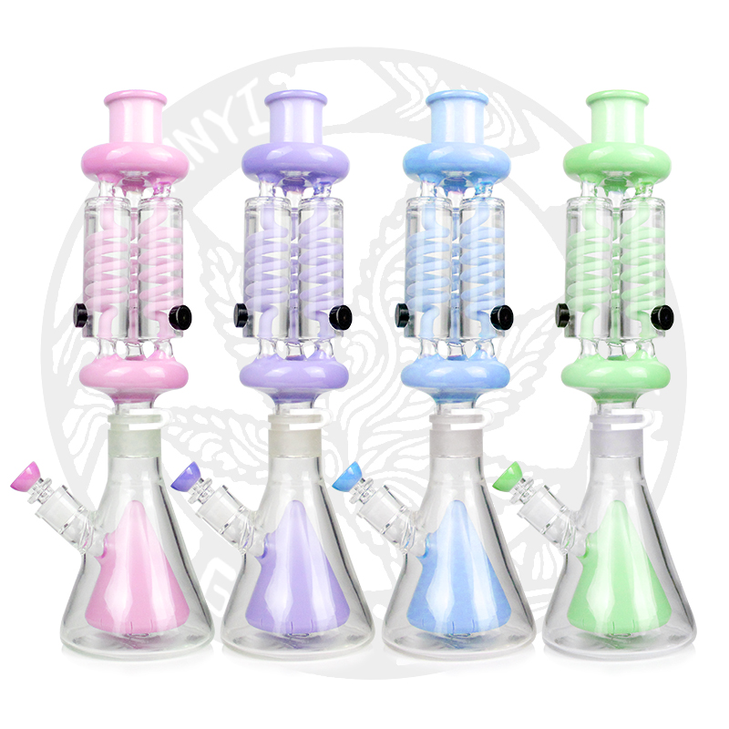 19 Inches Glass Bong Dab Rig Smoke Water Pipe Hookah Oil Rigs 3 freezble coil chamber Smoking Pipes Tobacco Factory Mixed Color
19 Inches Glass Bong Dab Rig Smoke Water Pipe Hookah Oil Rigs 3 freezble coil chamber Smoking Pipes Tobacco Factory Mixed Color
