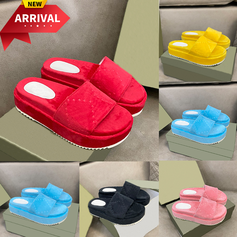 Luxury Cotton Sponge Logo Embossed Platform sandals mens designer slipper women shoes with box luxury black red dark pink light blue 5cm beach fashion men slides, 05 red
Luxury Cotton Sponge Logo Embossed Platform sandals mens designer slipper women shoes with box luxury black red dark pink light blue 5cm beach fashion men slides, 05 red