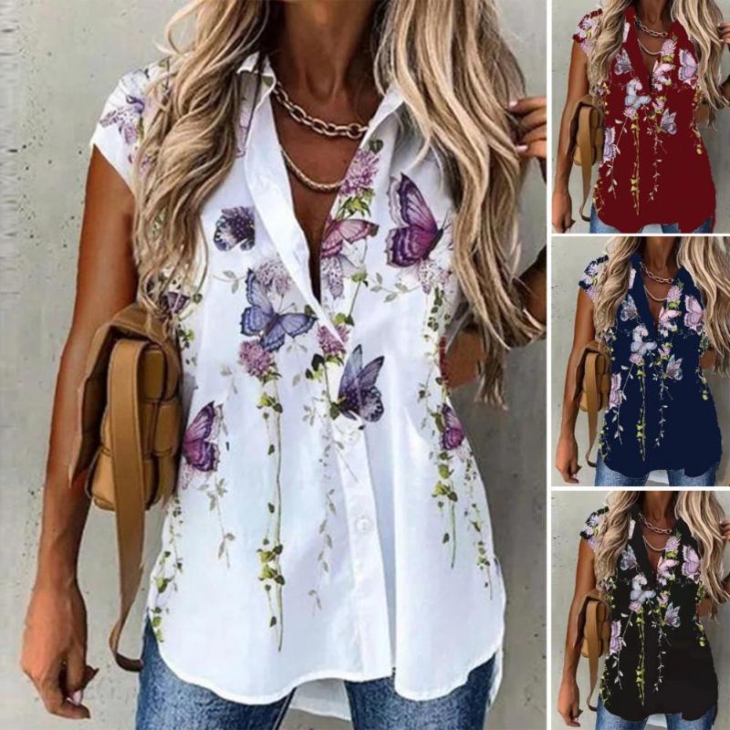 Women's Blouses & Shirts Elegant Chic Short Sleeve Lapel Shirt Female All Match For PartyWomen's, Black
Women's Blouses & Shirts Elegant Chic Short Sleeve Lapel Shirt Female All Match For PartyWomen's, Black