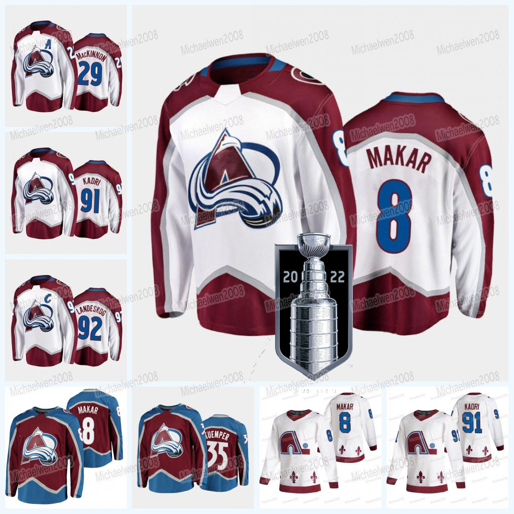 8 Cale Makar Colorado 2022 Stanley Cup Final Jersey Nazem Kadri Avalanche Nathan MacKinnon Erik Johnson Darcy Kuemper Gabriel Landeskog J.T. Compher, Men
8 Cale Makar Colorado 2022 Stanley Cup Final Jersey Nazem Kadri Avalanche Nathan MacKinnon Erik Johnson Darcy Kuemper Gabriel Landeskog J.T. Compher, Men