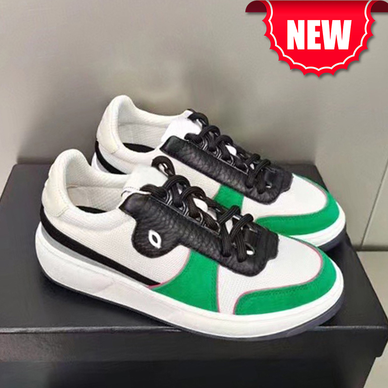 Designer casual shoes Cnel 22SS WMNS Low Top Suede Calfskin Sneaker Dark Pink black grey green White low women sneakers luxury trainers EUR 35-40, 05 green white black
Designer casual shoes Cnel 22SS WMNS Low Top Suede Calfskin Sneaker Dark Pink black grey green White low women sneakers luxury trainers EUR 35-40, 05 green white black