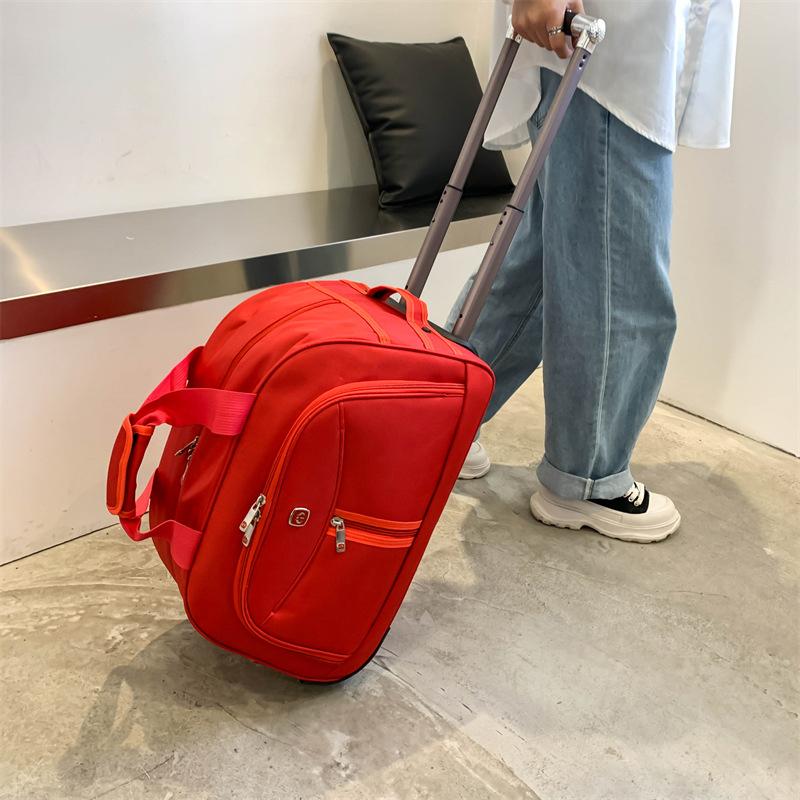 Suitcases Large Capacity Trolley Travel Bag Rolling Suitcase Men Women Casual Thickening Luggage Duffel With Wheels Carry On XA853FSuitcases
Suitcases Large Capacity Trolley Travel Bag Rolling Suitcase Men Women Casual Thickening Luggage Duffel With Wheels Carry On XA853FSuitcases