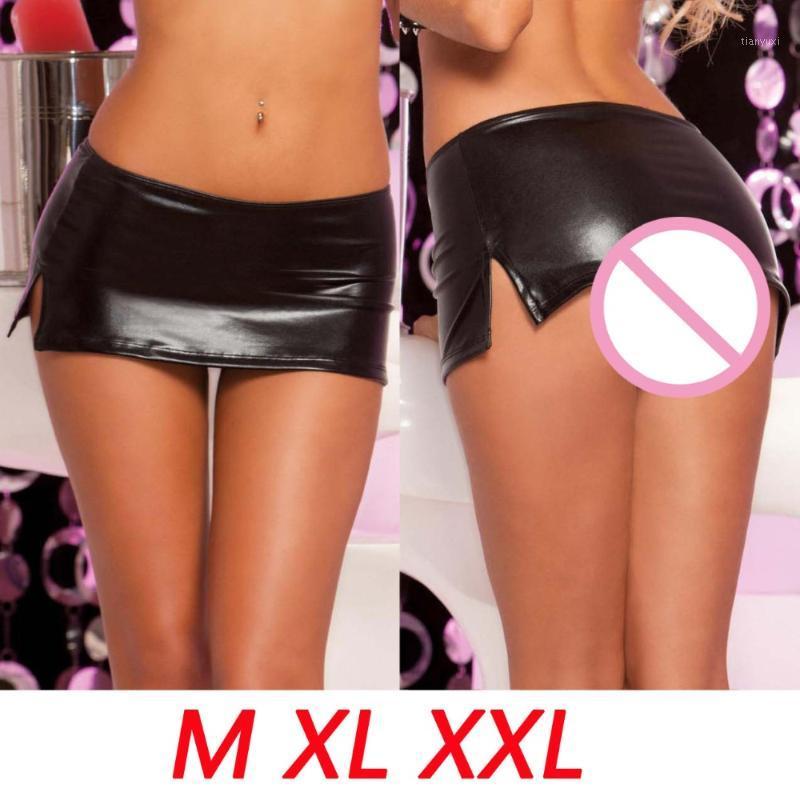 XXL Plus Size Elastic Mini Super PU Skirt Women High Side Split Pencil Miniskirt Low Waist Sexy Night Club Bar Fantasy Skirts, Black
XXL Plus Size Elastic Mini Super PU Skirt Women High Side Split Pencil Miniskirt Low Waist Sexy Night Club Bar Fantasy Skirts, Black