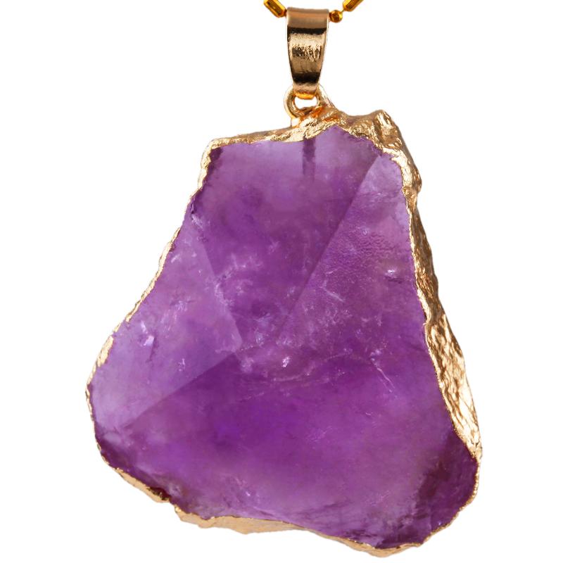 Pendant Necklaces Natural Raw Amethyst Rock Quartz Healing Rough Crystal Stone Charms For Jewelry Making DIY Necklace AccessoriesPendant
Pendant Necklaces Natural Raw Amethyst Rock Quartz Healing Rough Crystal Stone Charms For Jewelry Making DIY Necklace AccessoriesPendant