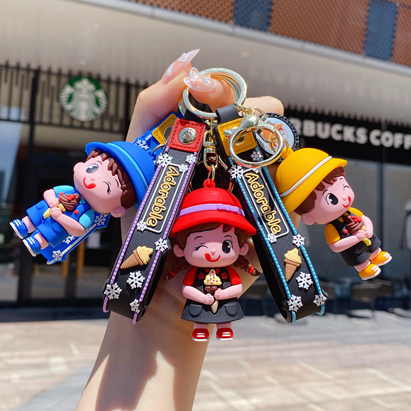 Cartoon PVC Doll Keychain Toys Anime Dolls Keychains Epoxy Ice Cream Boys & Girls Keyrings Bags Ornaments Cars Key Pendants Creative Gifts
Cartoon PVC Doll Keychain Toys Anime Dolls Keychains Epoxy Ice Cream Boys & Girls Keyrings Bags Ornaments Cars Key Pendants Creative Gifts
