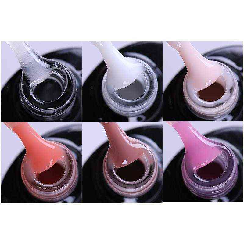 Nail Gel Toy 7 5ml Acrylic Extension Uv Tools Kits Set Crystal Repair Broken Finger Prolong Form Manicures 0328