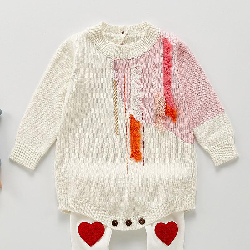 Jumpsuits Spring Baby Girls Long Sleeve Tassels Rompers Jumpsuit Clothes Autumn Cute Kids Girl Knit RompersJumpsuits, 213h02 brown
Jumpsuits Spring Baby Girls Long Sleeve Tassels Rompers Jumpsuit Clothes Autumn Cute Kids Girl Knit RompersJumpsuits, 213h02 brown