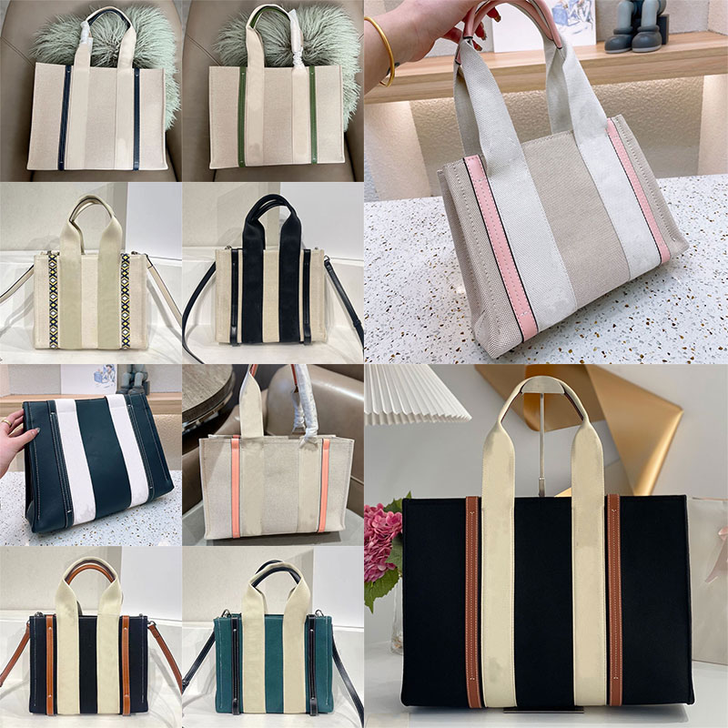 3 size 2021 womens totes bags canvas woody tote small medium large women handbag designer handbags cloe shoulder