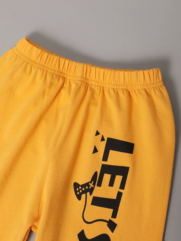 Toddler Boys Letter Graphic Colorblock Raglan Sleeve Hoodie & Sweatpants SHE