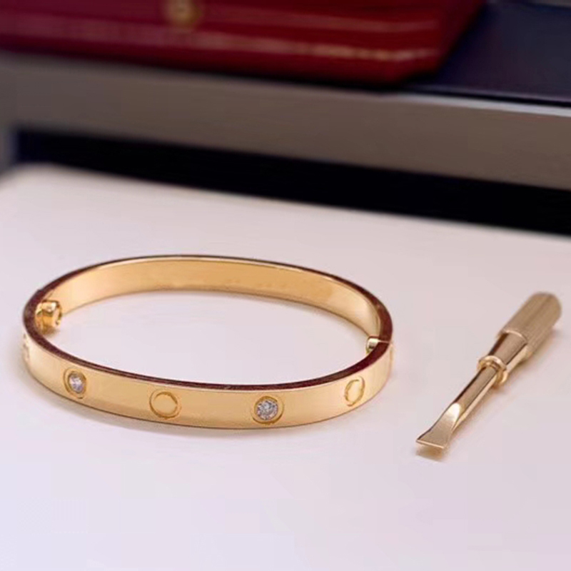 Plating 18K Gold Screwdriver Love Bracelet Fashion Woman Cuff bangle High Quality 316L Stainless Steel Jewelry5V34
Plating 18K Gold Screwdriver Love Bracelet Fashion Woman Cuff bangle High Quality 316L Stainless Steel Jewelry5V34