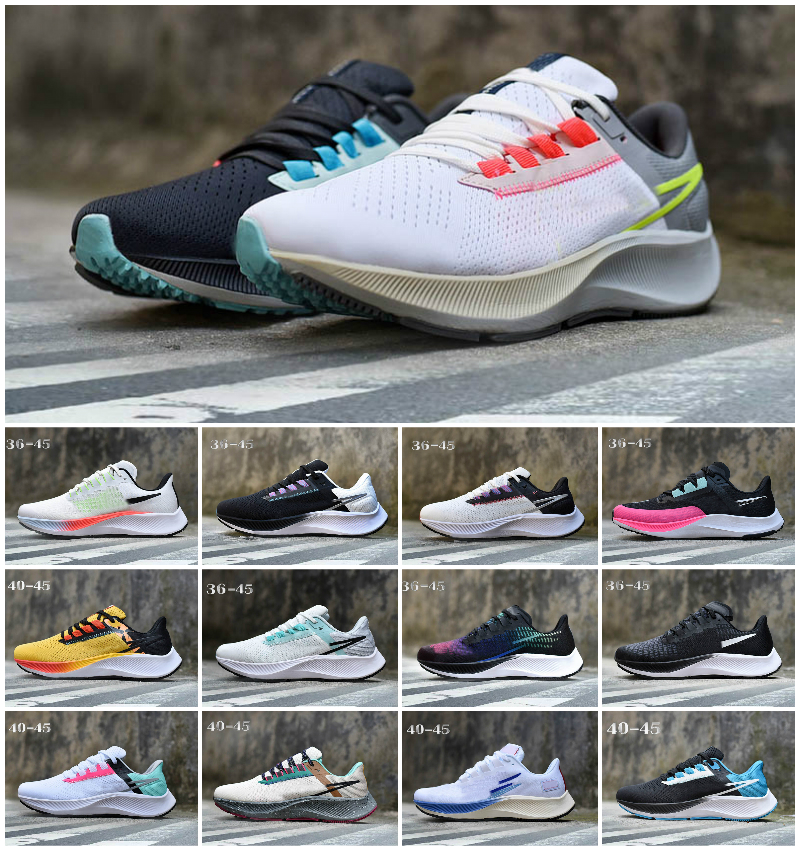 ZOOM Pegasus 37 Running Shoes Mens Women Flyease 38 LE Greedy Be True Triple White Midnight Black Navy Chlorine Blue Ribbon Green Wolf Grey Designer trainers Sneakers, Bubble package bag
ZOOM Pegasus 37 Running Shoes Mens Women Flyease 38 LE Greedy Be True Triple White Midnight Black Navy Chlorine Blue Ribbon Green Wolf Grey Designer trainers Sneakers, Bubble package bag