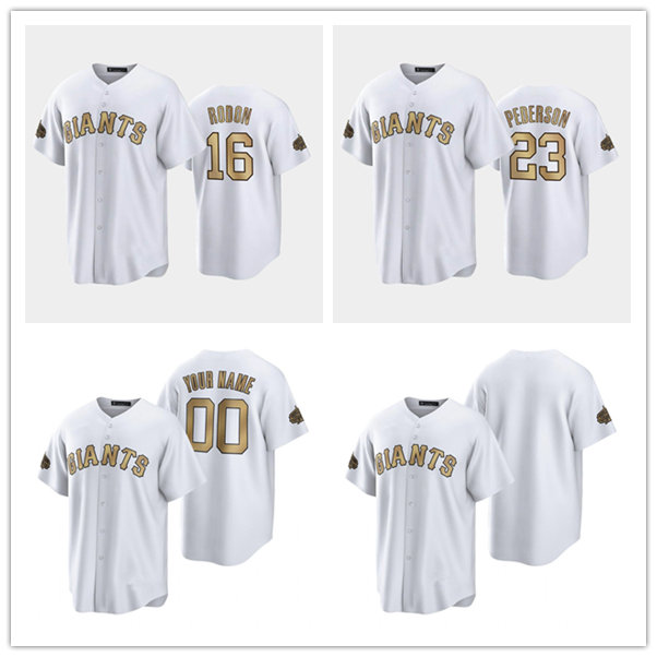 Baseball Jersey 2022 All-Star NL San Francisco''Giants''MEN White #23 Joc Pederson #16 Carlos Rodon Replica
Baseball Jersey 2022 All-Star NL San Francisco''Giants''MEN White #23 Joc Pederson #16 Carlos Rodon Replica