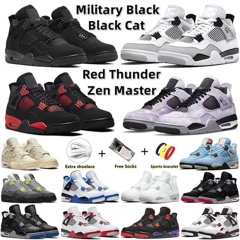 Jumpman 4 mens basketball shoes Military Black Cat Red Thunder Zen Master University Blue Fear Pack bred Infrared Canvas Canyon Purple women trainer sports sneakers, Color#1
Jumpman 4 mens basketball shoes Military Black Cat Red Thunder Zen Master University Blue Fear Pack bred Infrared Canvas Canyon Purple women trainer sports sneakers, Color#1