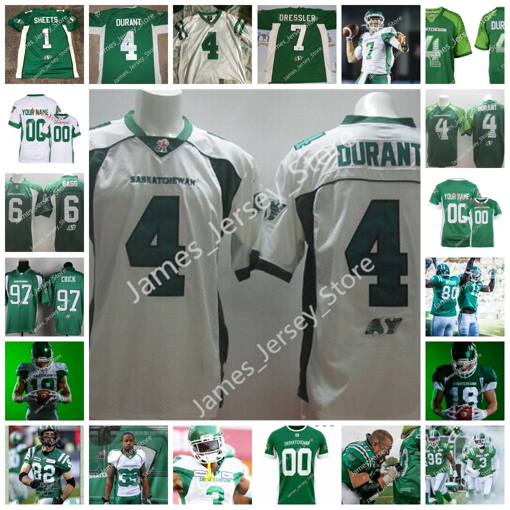 4 Darian Durant Jersey 6 Rob Bagg 7 Weston Dressler 97 John Chick 23 Ron Lancaster 34 George Reed 36 Dave Ridgway Mel Becket Jerseys Custom CFL Saskatchewan Roughriders
4 Darian Durant Jersey 6 Rob Bagg 7 Weston Dressler 97 John Chick 23 Ron Lancaster 34 George Reed 36 Dave Ridgway Mel Becket Jerseys Custom CFL Saskatchewan Roughriders