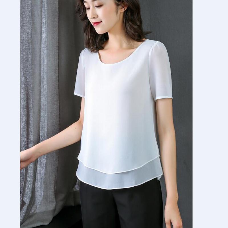 Women's Blouses & Shirts Womens Tops And Chiffon Women Short Sleeve White Korean Fashion Clothing TopsWomen's, Navy blue
Women's Blouses & Shirts Womens Tops And Chiffon Women Short Sleeve White Korean Fashion Clothing TopsWomen's, Navy blue