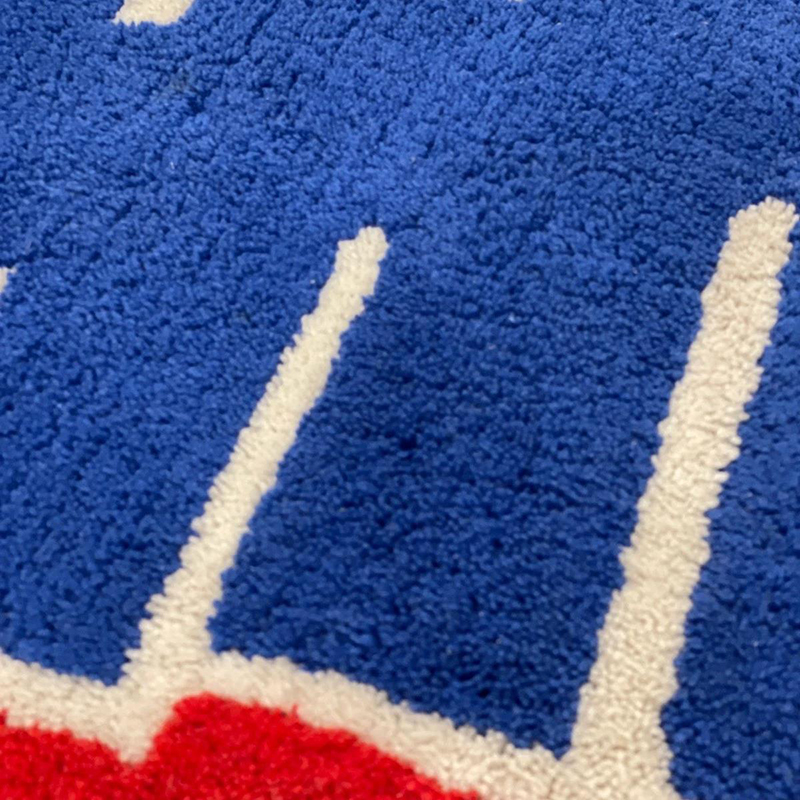 Home Furnishings Artistic Carpet Undftd Five Strike Classic Logo Shape Rug Hypebeast Collection Parlor Bedroom Playroom Handtufted Trending Floor Mat 