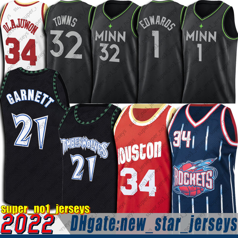 Kevin Garnett Hakeem Olajuwon Throwback Jersey Reggie Miller Evan Mobley Collin Sexton Karl Anthony Towns Edwards Jerseys Rocket Minnesotas Timberwolve, Choose blue number
Kevin Garnett Hakeem Olajuwon Throwback Jersey Reggie Miller Evan Mobley Collin Sexton Karl Anthony Towns Edwards Jerseys Rocket Minnesotas Timberwolve, Choose blue number