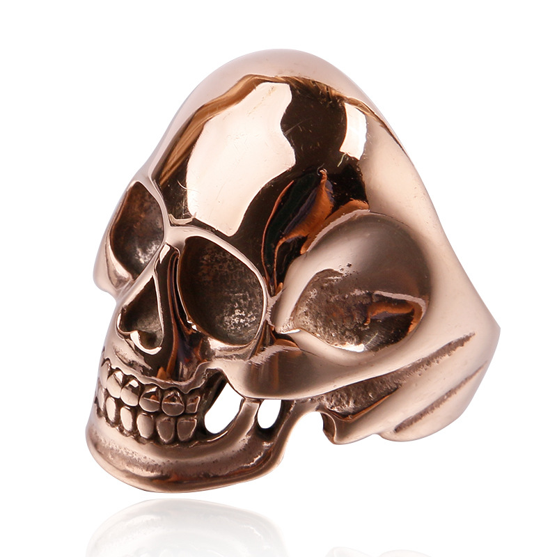 High Quality Stainless Steel Skull Ring Jewelry for Men Gift