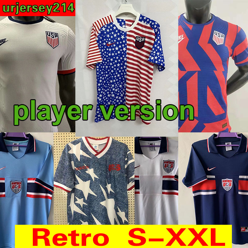 player version PULISIC MCKENNIE retro Soccer Jersey AARONSON 1994 2021 PRESS Sargent MORGAN LLOYD America Football jerseys Shirt men DEST MUSAH UsAs Robinson, 1994 third
player version PULISIC MCKENNIE retro Soccer Jersey AARONSON 1994 2021 PRESS Sargent MORGAN LLOYD America Football jerseys Shirt men DEST MUSAH UsAs Robinson, 1994 third