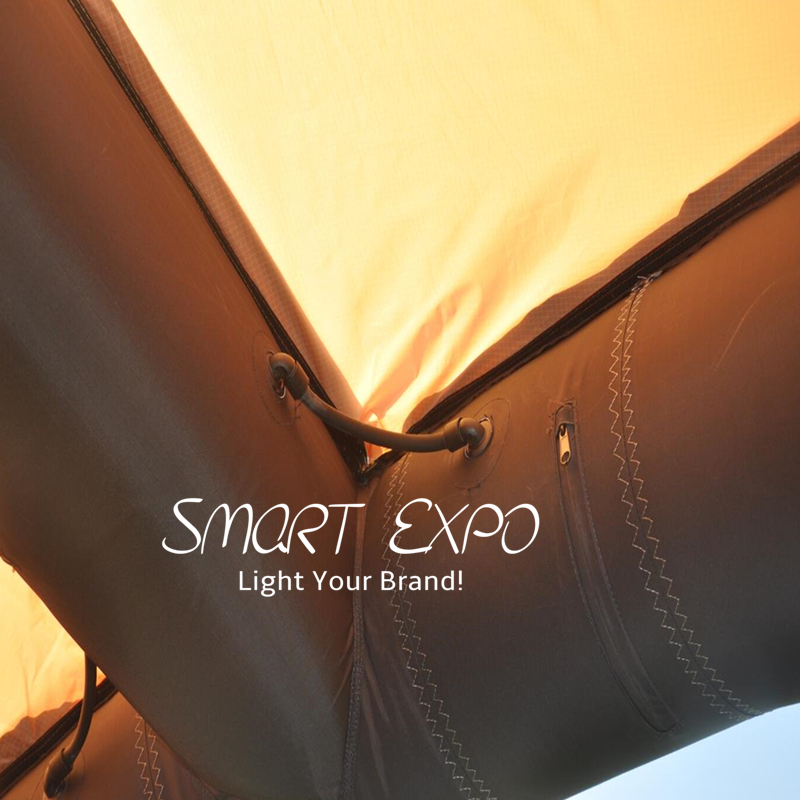 20ft Inflatable Dome Shelter Custom Events Tradeshow Tent with Air Tight Frame E Pump