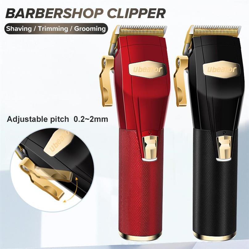 Hair Clippers Clipper Trimmer Barbershop Cutter Cutting Machine Haircut Cordless Barbers 110240v283d