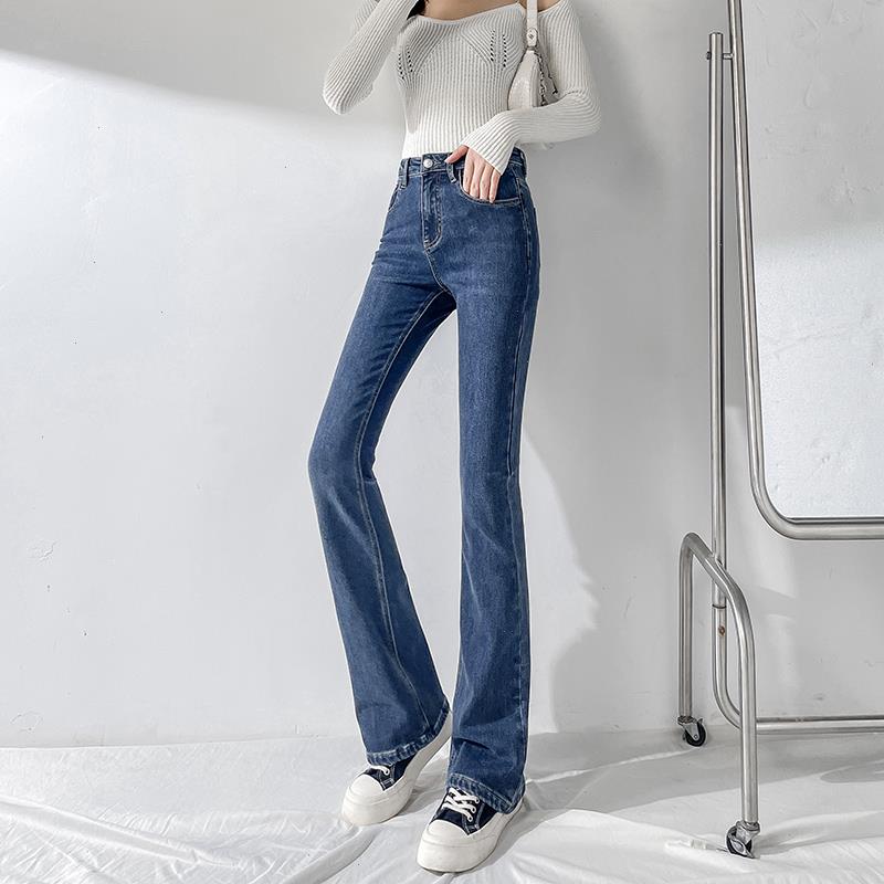 Straight Jeans Women High Waist Slim Stretch Denim Flare Pants Fall Floor Length Trousers Female Casual 707, Black
Straight Jeans Women High Waist Slim Stretch Denim Flare Pants Fall Floor Length Trousers Female Casual 707, Black