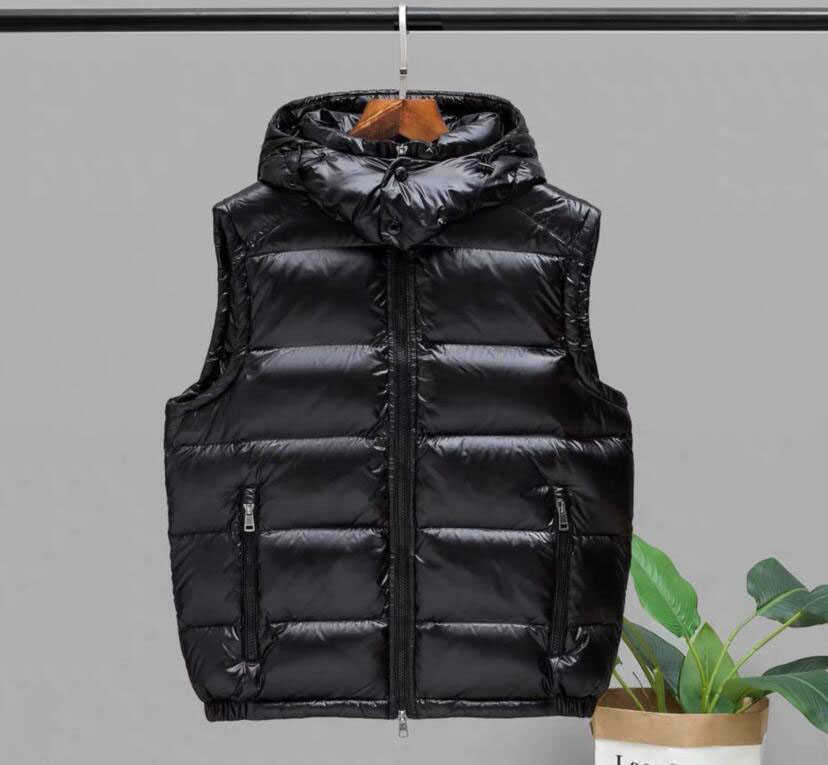 Fashion vests Down jacket vest Keep warm mens stylist winter jacket men and women thicken outdoor coat essential cold protection size S-4XL, Black
Fashion vests Down jacket vest Keep warm mens stylist winter jacket men and women thicken outdoor coat essential cold protection size S-4XL, Black