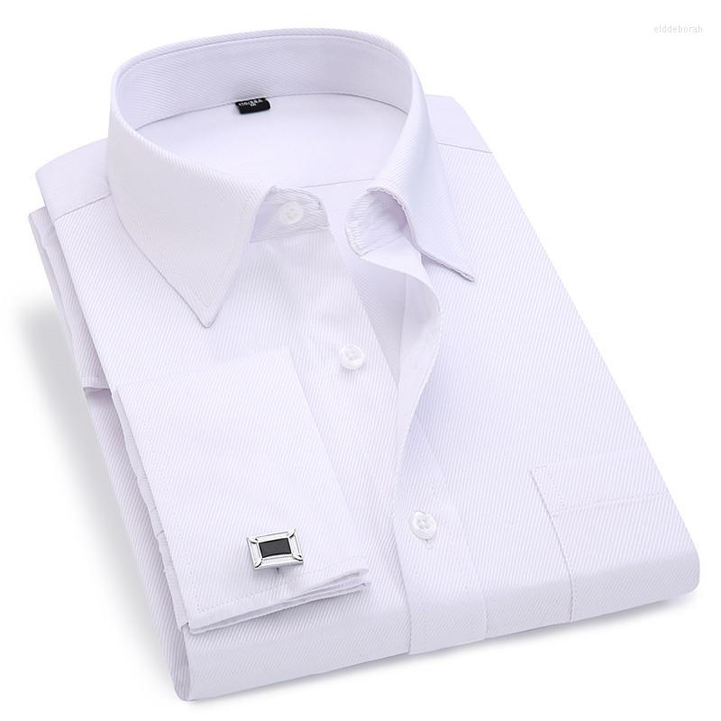 Men's Dress Shirts Men French Cuff Shirt 2022 White Long Sleeve Casual Buttons Male Brand Regular Fit Cufflinks Included 6XLMen's Eldd22, Fs06 white twill
Men's Dress Shirts Men French Cuff Shirt 2022 White Long Sleeve Casual Buttons Male Brand Regular Fit Cufflinks Included 6XLMen's Eldd22, Fs06 white twill