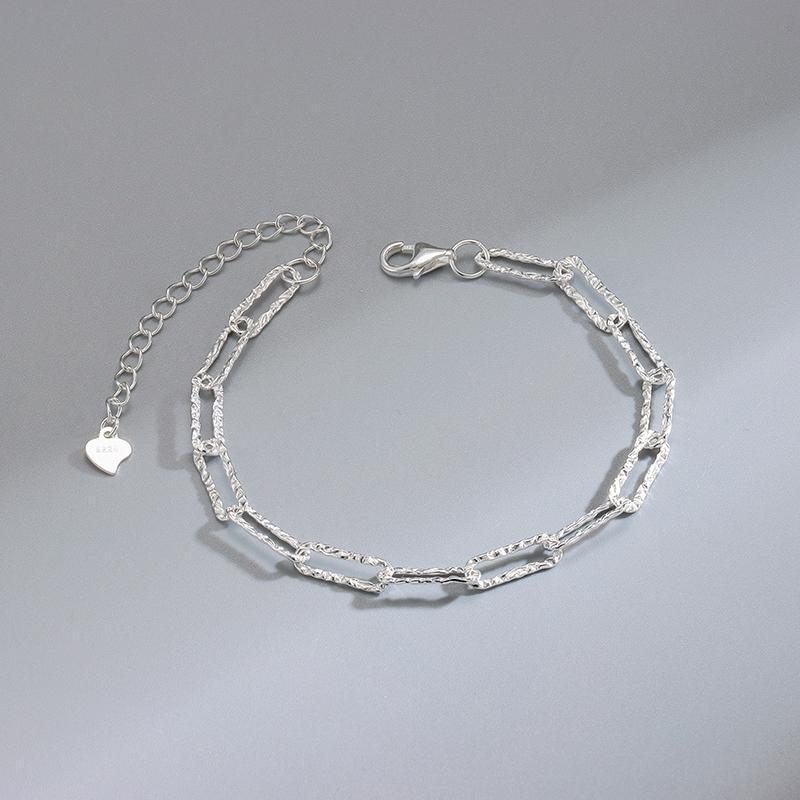Chains Selling Minimalist Paperclip Choker Chain Bracelet 925 Sterling Silver Necklace For Women
Chains Selling Minimalist Paperclip Choker Chain Bracelet 925 Sterling Silver Necklace For Women