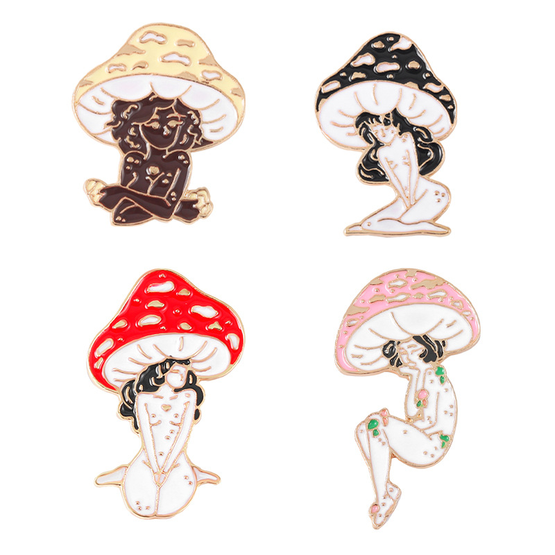 Creative Cartoon Enamel Brooches Pins Mushroom Girls Badge Cute Body Brooch Backpack Hat Sweater Pins Friends Gift
Creative Cartoon Enamel Brooches Pins Mushroom Girls Badge Cute Body Brooch Backpack Hat Sweater Pins Friends Gift