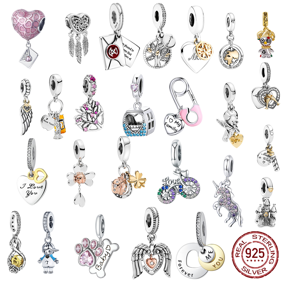 925 Sterling Silver Dangle Charm Friendship Best Book Charms Bead Fit Pandora Charms Bracelet DIY Jewelry Accessories
925 Sterling Silver Dangle Charm Friendship Best Book Charms Bead Fit Pandora Charms Bracelet DIY Jewelry Accessories