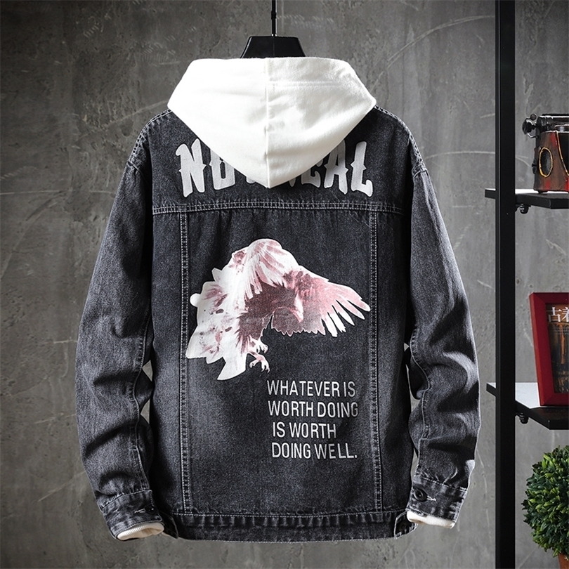 Denim Jacket Men Women Hip Hop Streetwear Punk Motorcycle Ripped Print Cowboy Outwear High Quality Casual Hole Male Jeans Coat 220815, 1887
Denim Jacket Men Women Hip Hop Streetwear Punk Motorcycle Ripped Print Cowboy Outwear High Quality Casual Hole Male Jeans Coat 220815, 1887